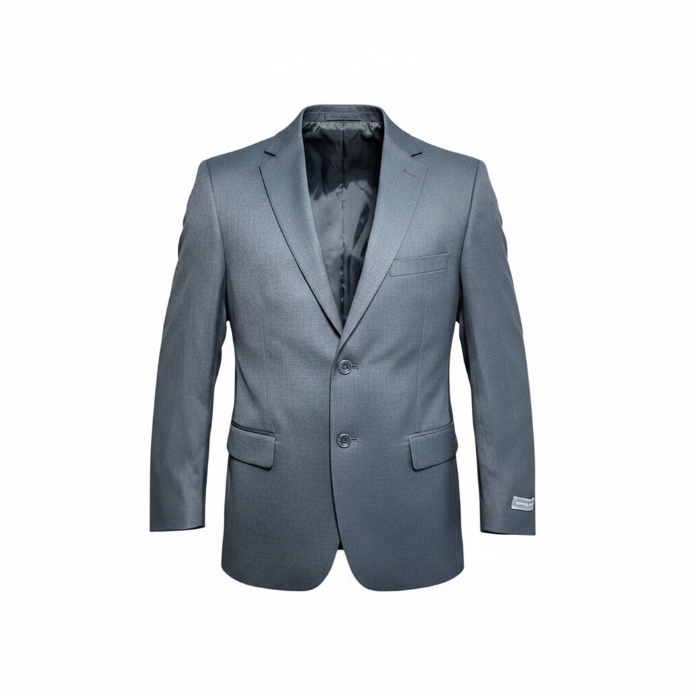 Michael Kors Mens Grey Two Button Notch Lapel Blazer Sport Coat Jacket New